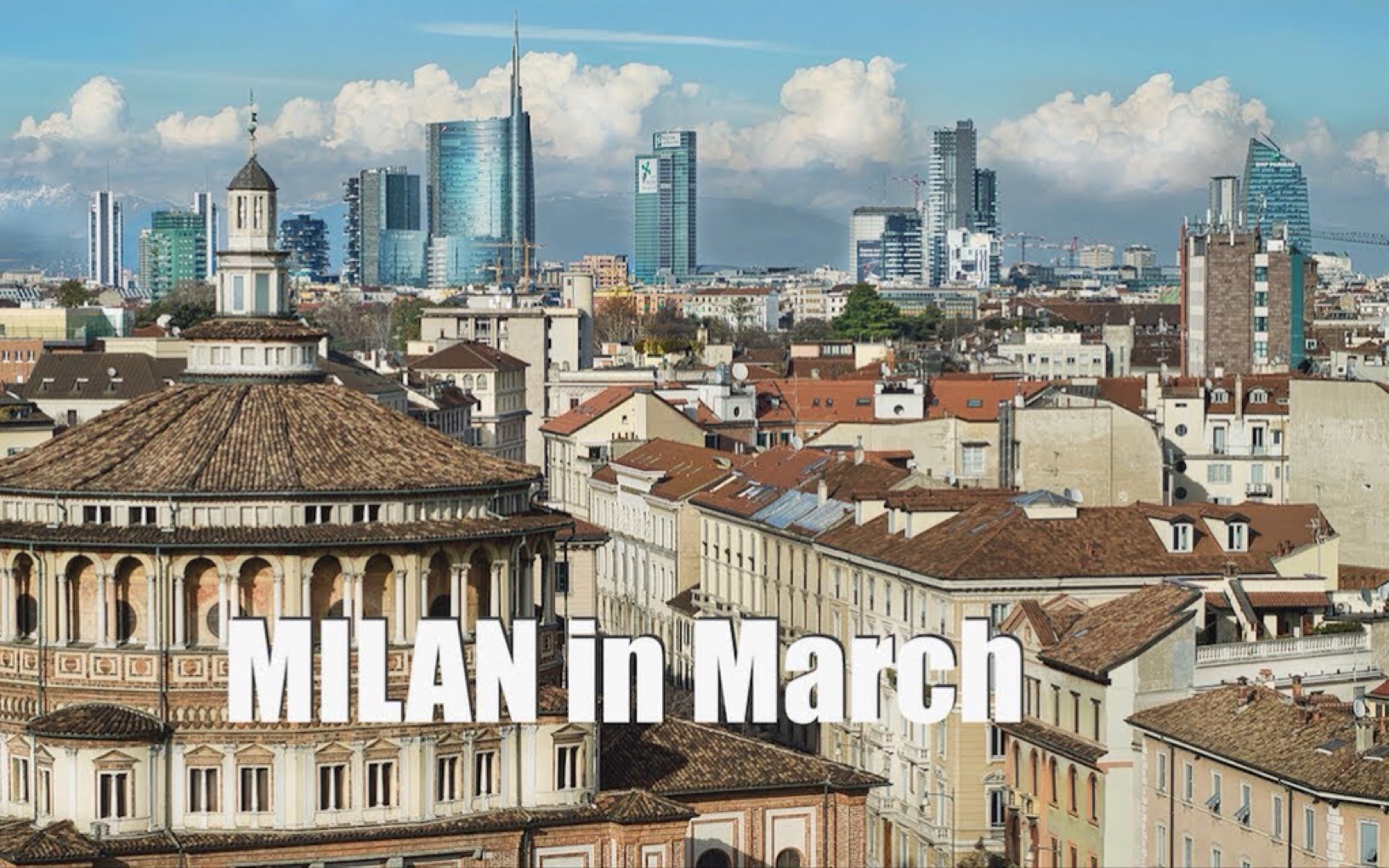 【航拍】意大利 米兰|城市天际线 2018