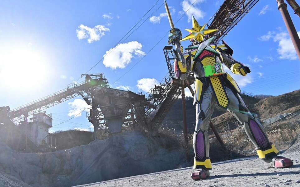 假面骑士圣刃第21话最棒的发光全身全色