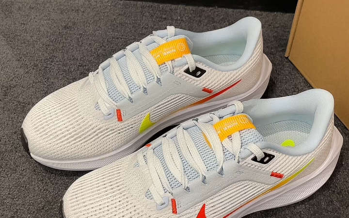 nike pegasus 40 白藍橙,助力暢跑好鞋