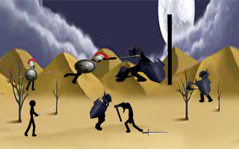 火柴人战争2疯狂模式:开路骑士的攻击_哔哩哔哩bilibili_攻略