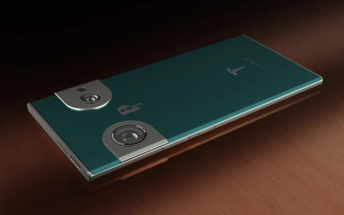 特斯拉 model π 概念机:自研 d1 芯片,左右对称双摄相机,个性之选!