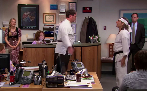 The Office 美剧办公室 Dwight空手道黑带