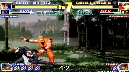 [图]《KOF99AE小狼解说》EyesonVS独狼-细腻的改版格斗