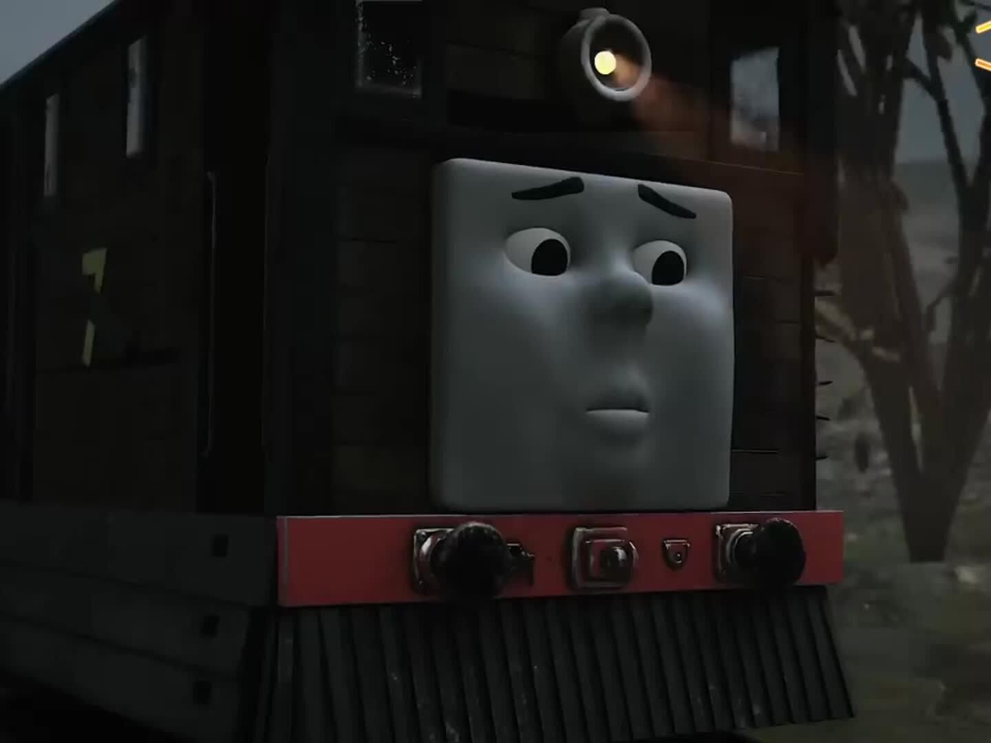 托比为了为了帮助托马斯,自己却被风吹散架了