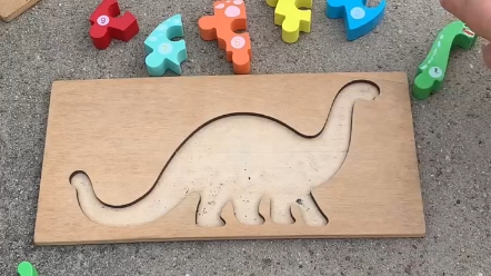 益智恐龙玩具拼图
