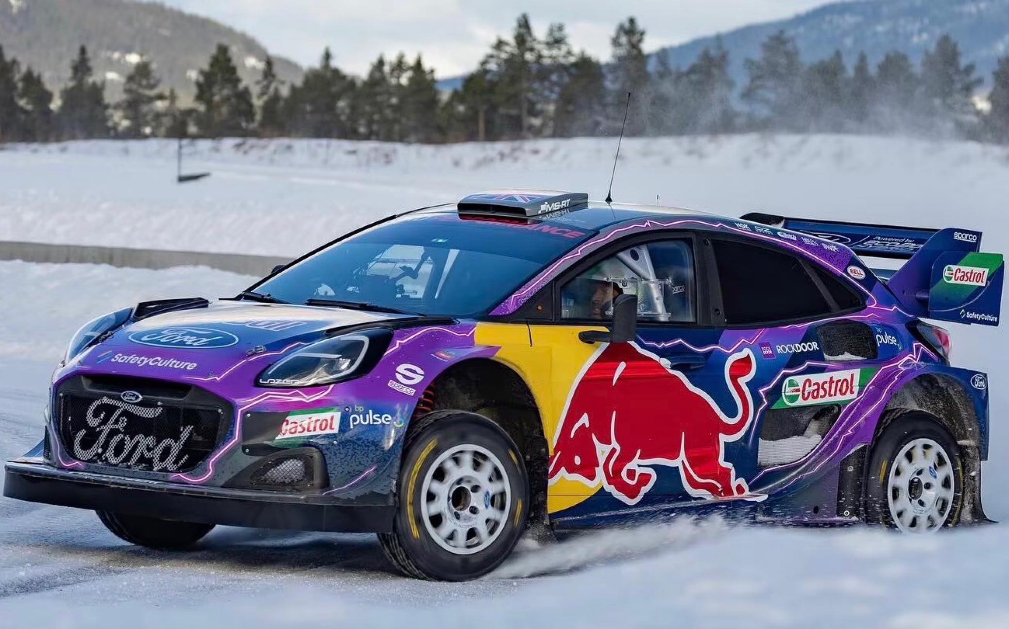 wrc猴子哥试驾msport福特pumarally1混动赛车