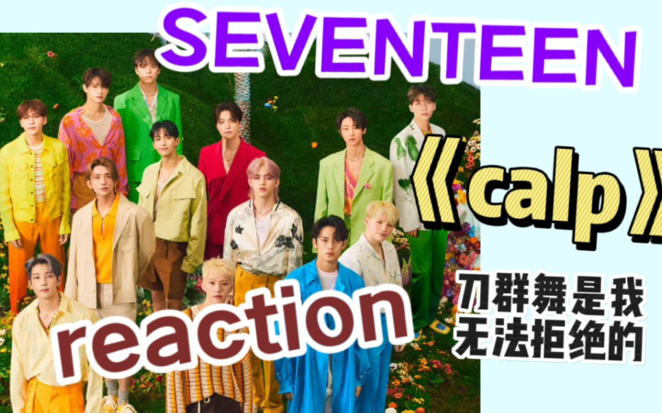 【SEVENTEEN】从不看韩团的UP已经入坑躺平了|超喜欢的《CALP》reaction哔哩哔哩bilibili