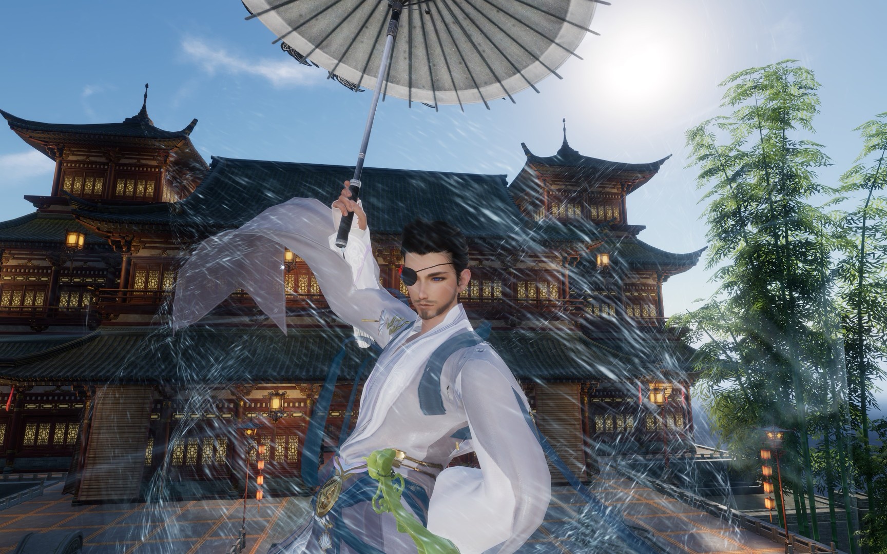 剑网三蓬莱轻功展示