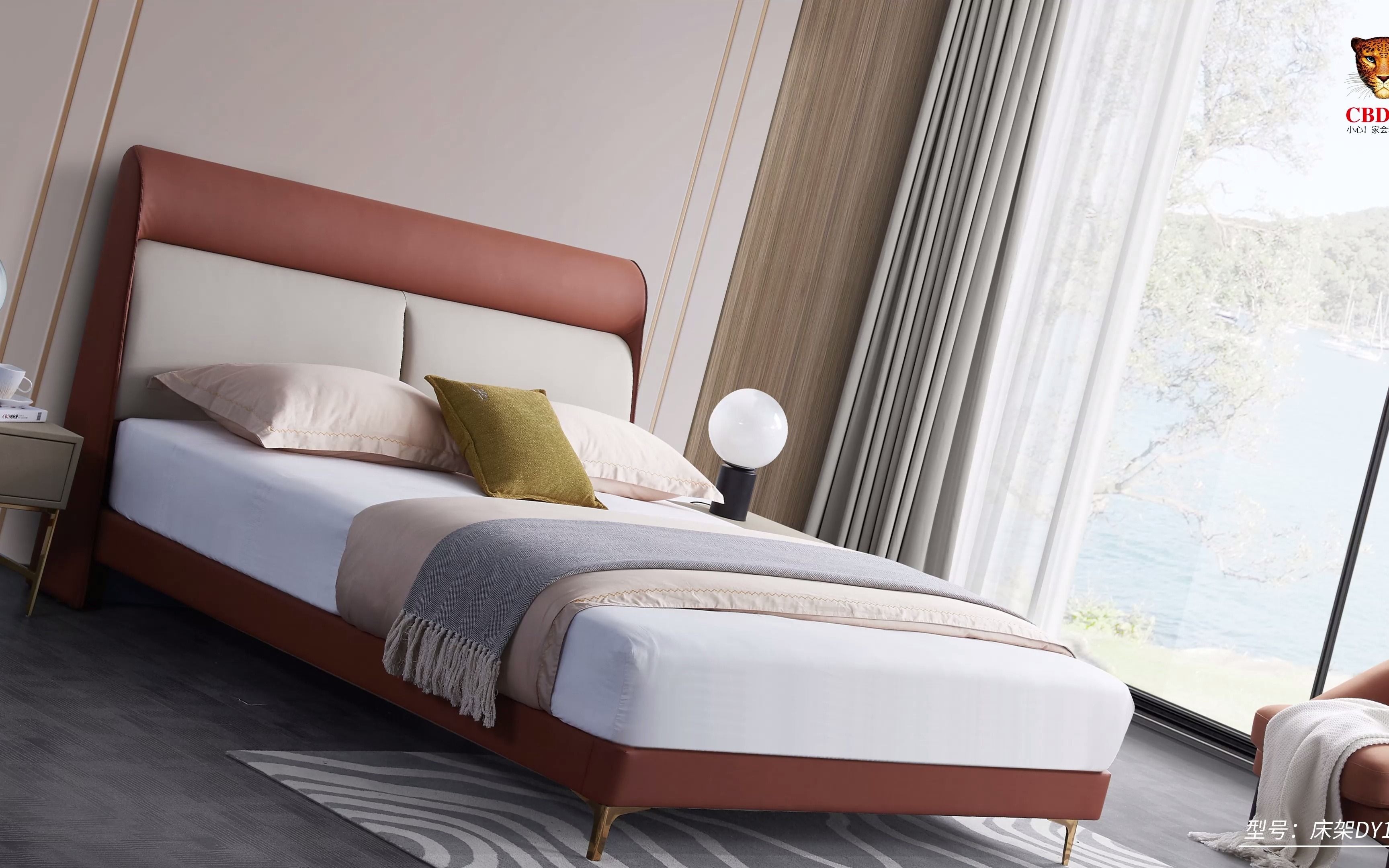 cbd家居dy1011软床,轻奢中的时尚典范