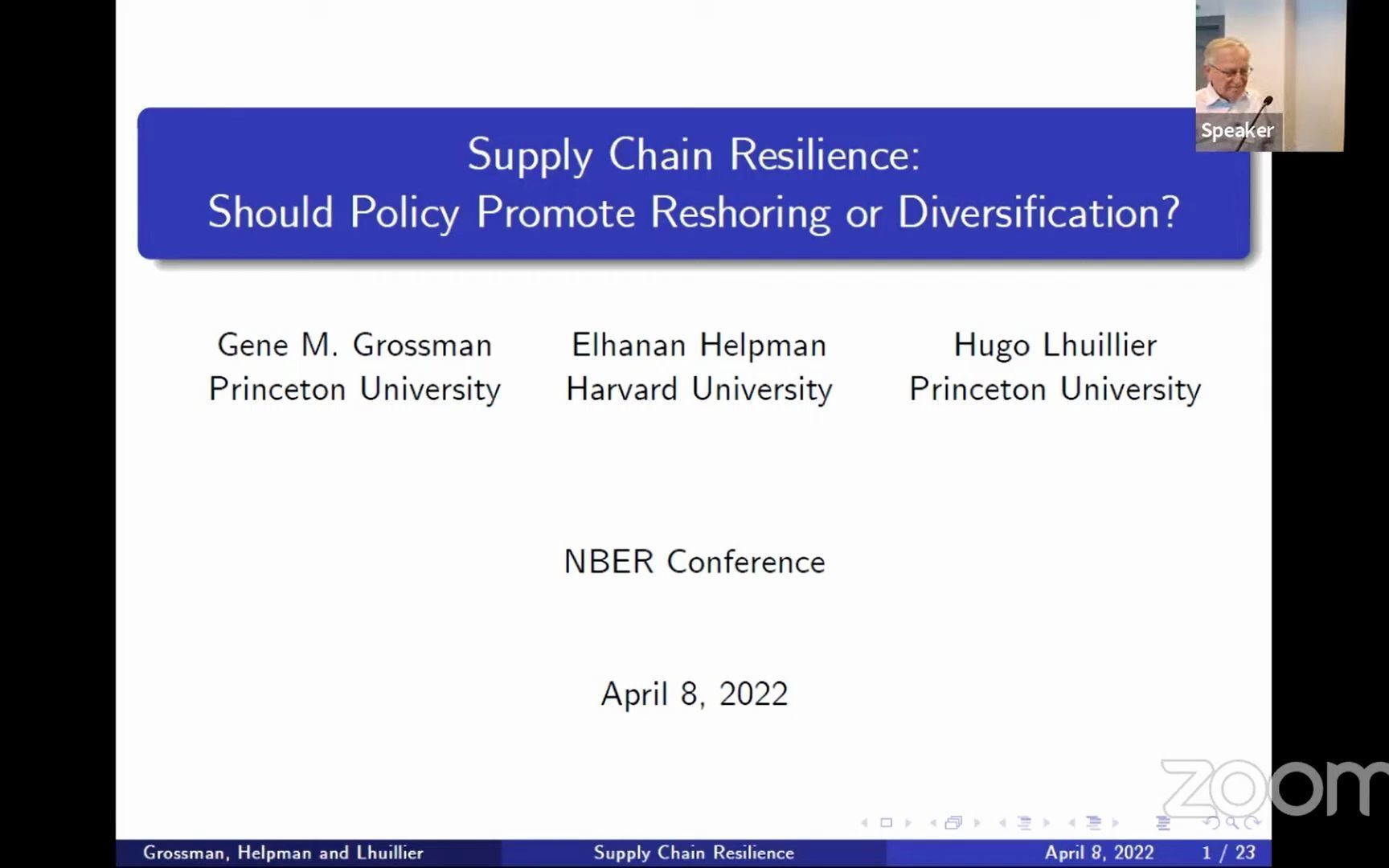 [图]Supply Chain Resilience: Should Policy Promote Diversification or Reshoring?