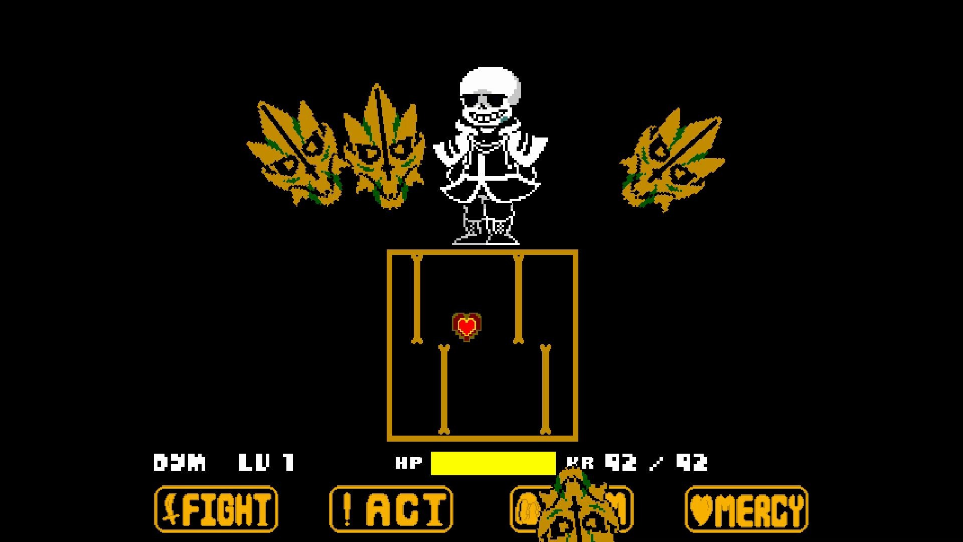 【numbertale】数字传说sans战一阶段无药! !