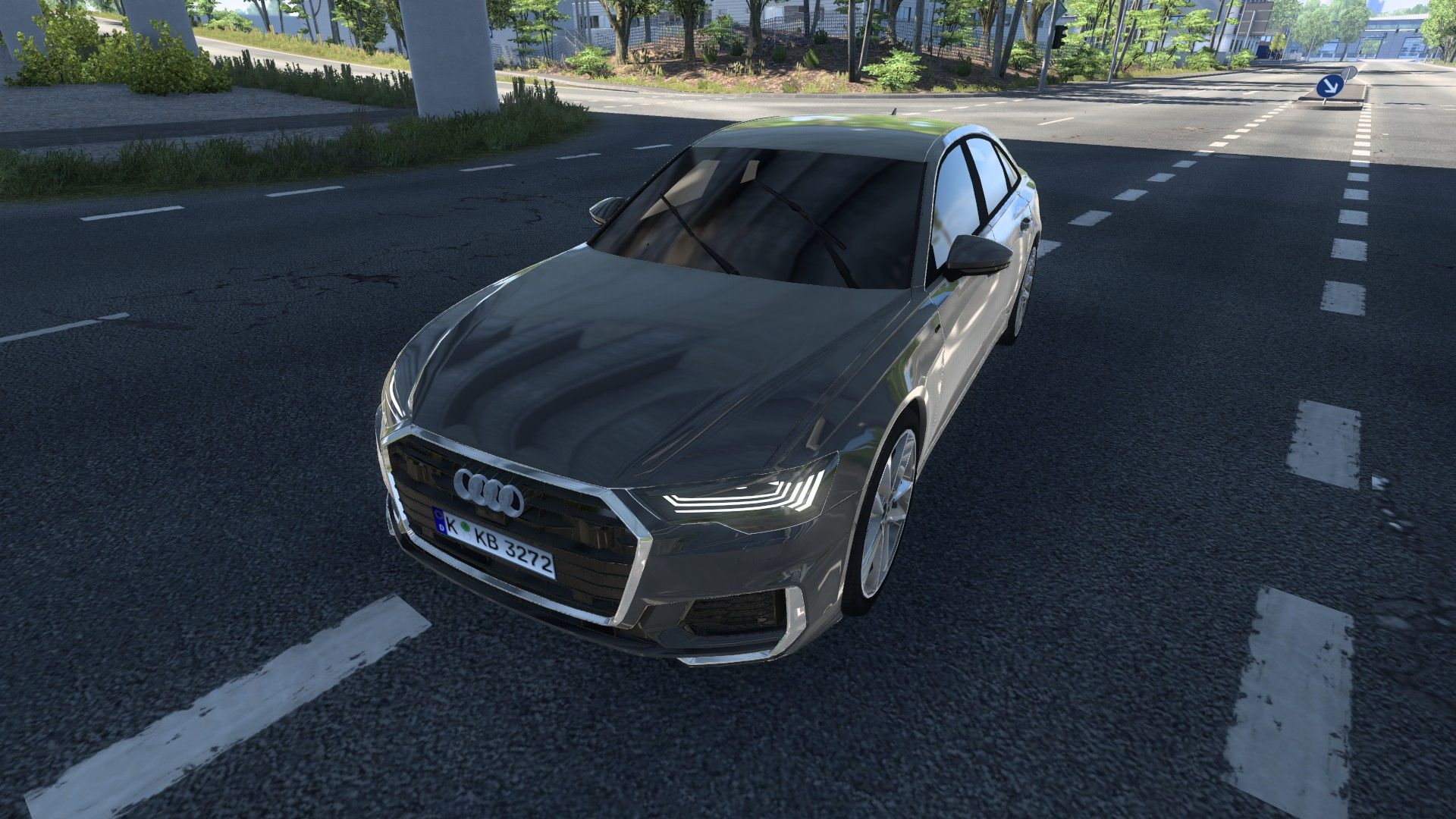 欧美卡通用mod:2020 奥迪 a6 2.3 1.50x