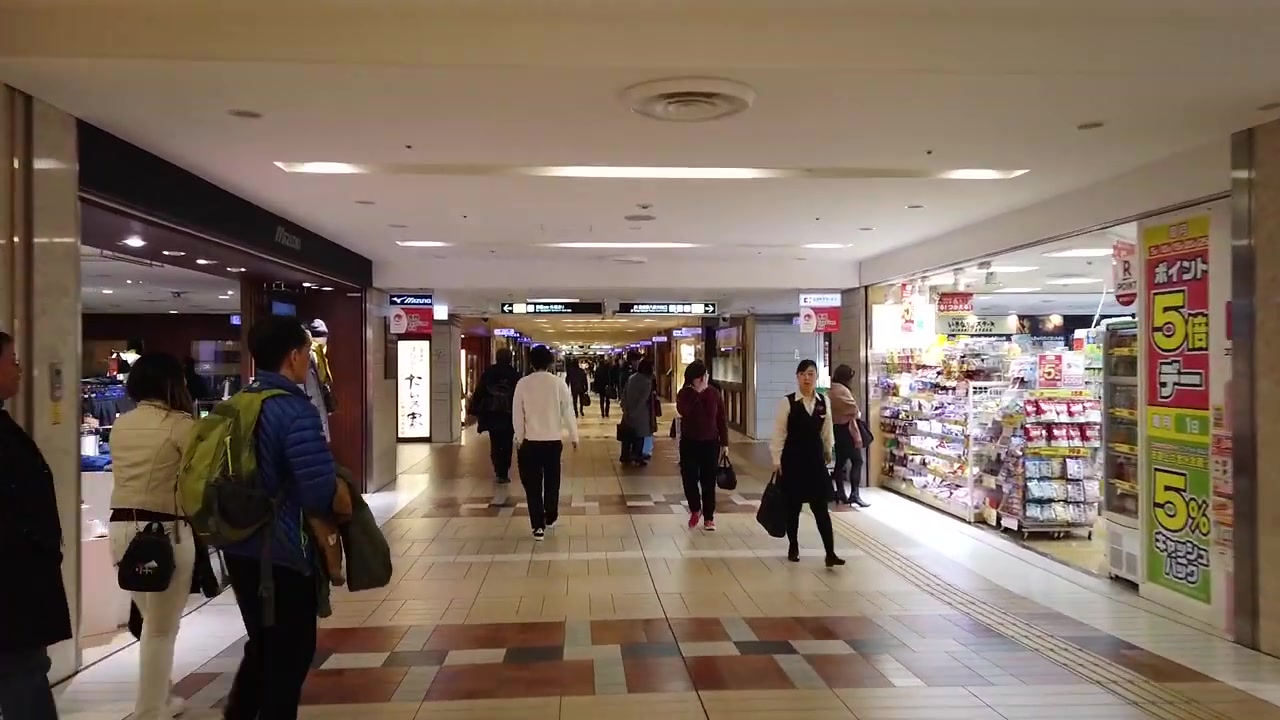【超清日本】漫步东京站 八重洲地下街 2020.
