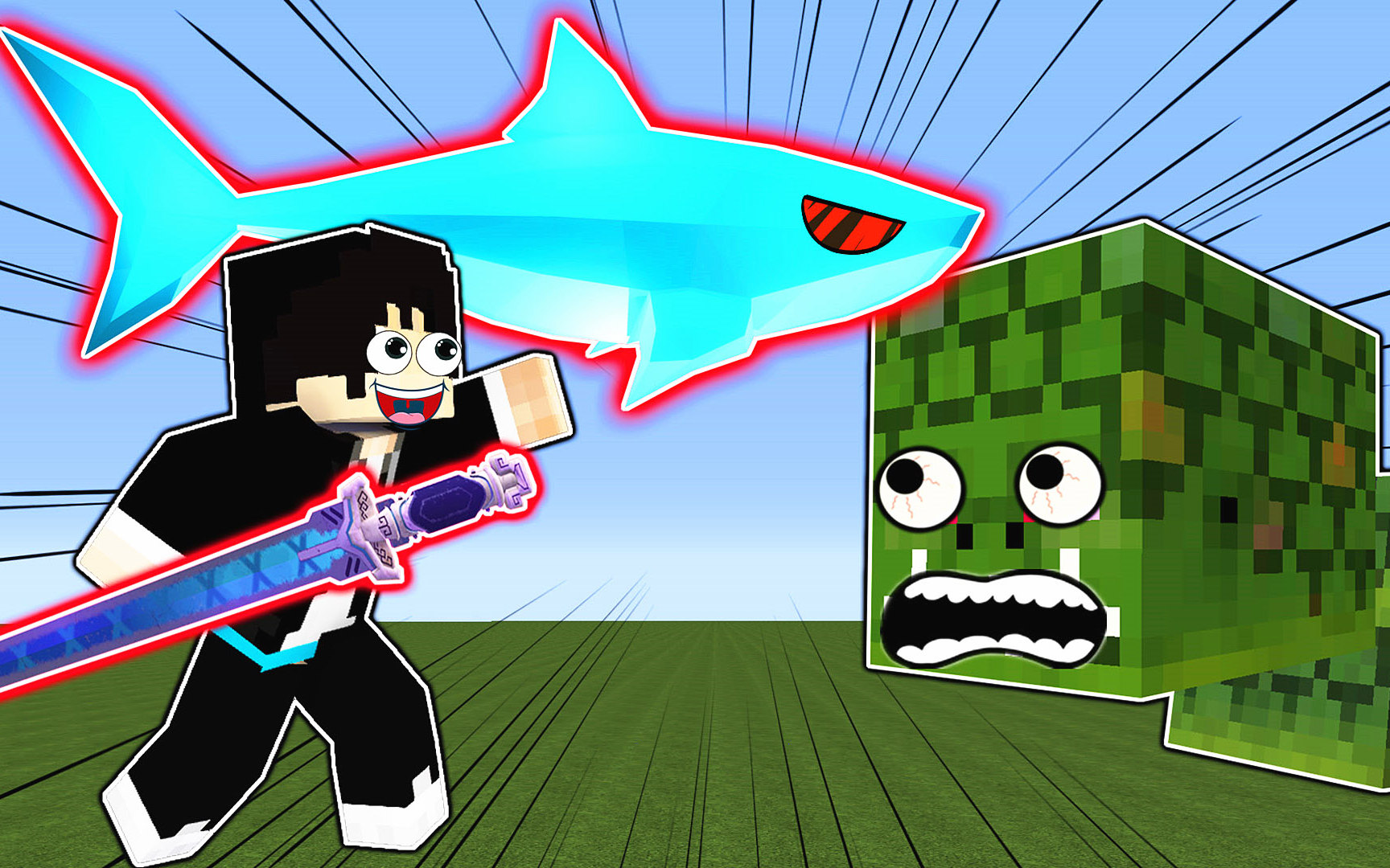 【木鱼】我的世界拔刀剑传说二#9:娜迦,一刀秒杀你!