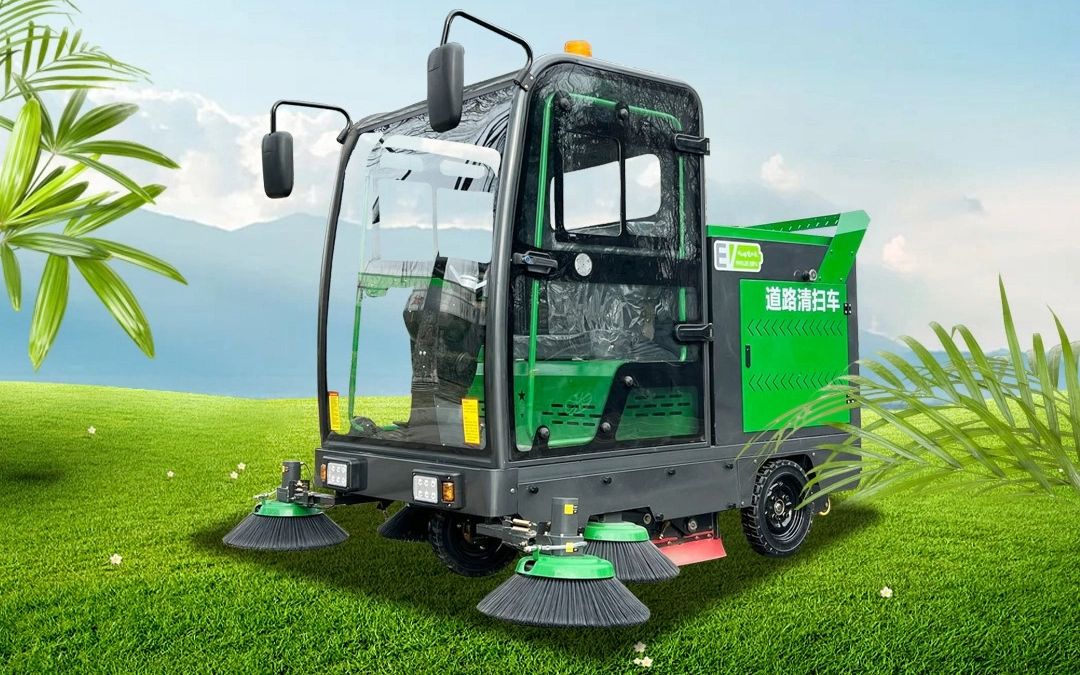 上海朗晴电动扫地车环卫车