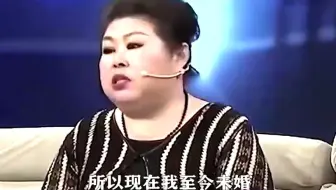 因为富婆的人设深入人心，没有男人敢要她