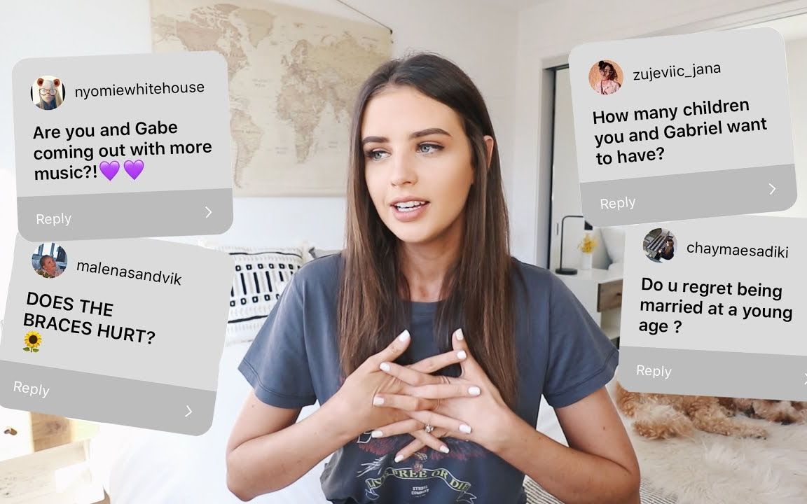 q&a - 居留更新, 我的宗教信仰, 早结婚, 宝宝.【jess conte】