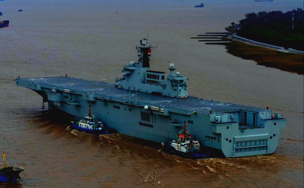 安徽舰即将服役!