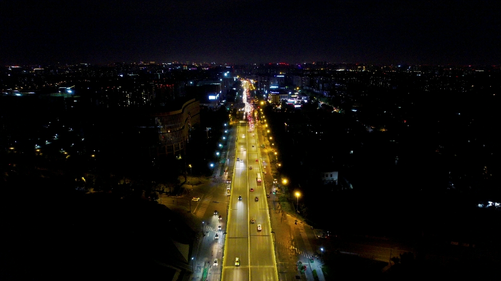 大疆air 2s夜景第一次试拍