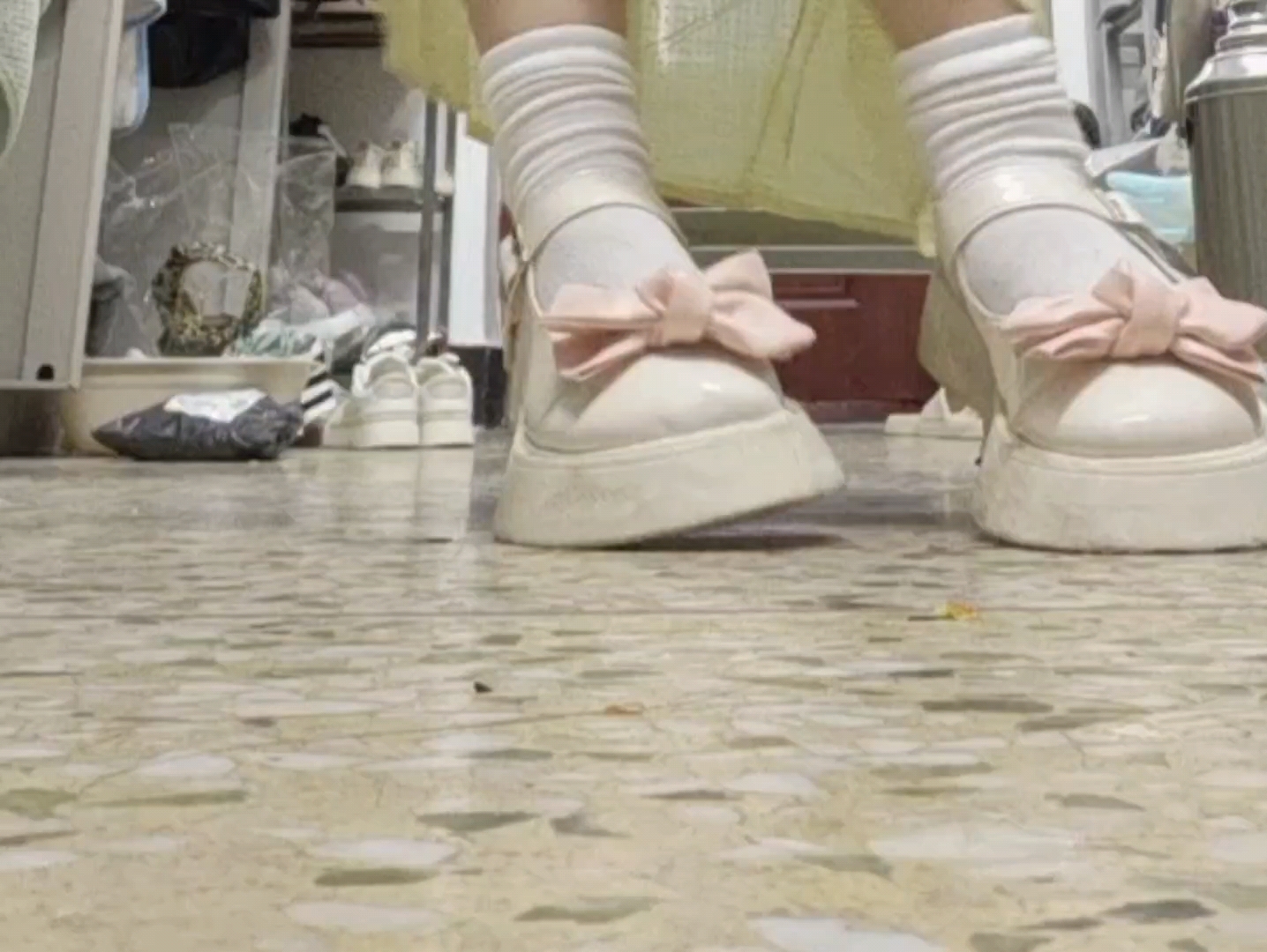 不喜欢脏脏的鞋子吗