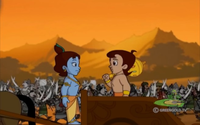 奎师那回归篇,2023印度收视率最高的系列动画《威武小神童》十五周年