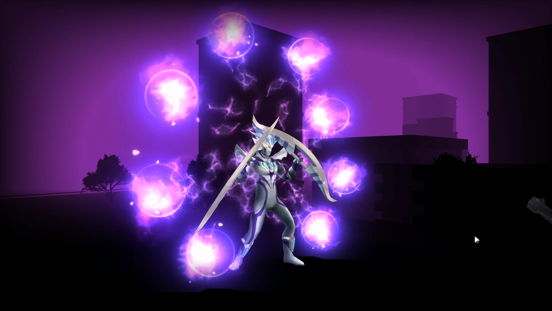 奥特曼格斗超人:无限赛罗必杀技,八重破坏光线!