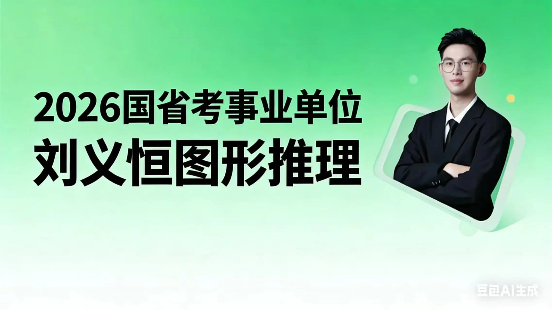 2026国省考事业考-刘义恒图形推理全程班+电子讲义_哔哩哔哩_bilibili
