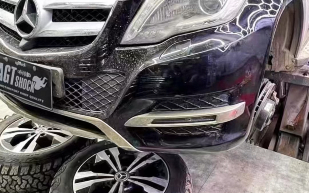 奔驰glk x204 四驱 ～中国台湾agt shock performance 降低版,升高版