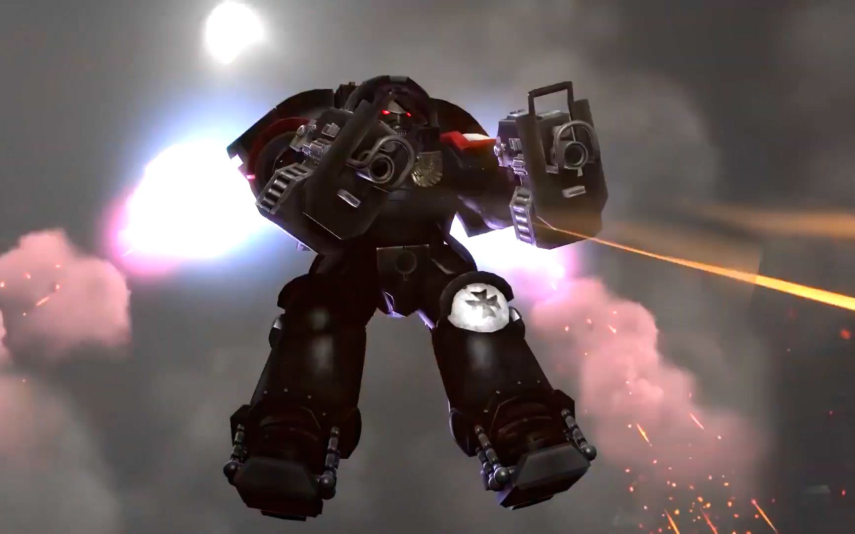 黑色圣堂原铸星际战士大显神威,战斗结束还得锻炼身体释放精力