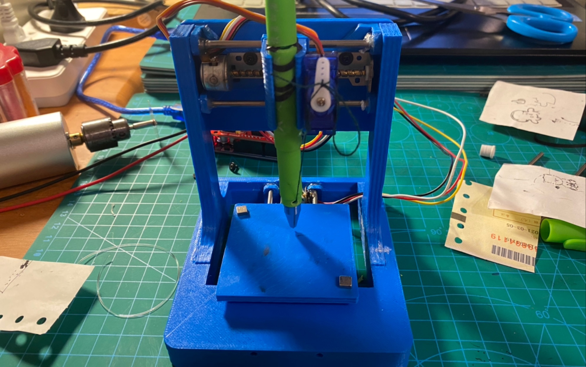 【Arduino】DIY迷你CNC绘图机哔哩哔哩bilibili