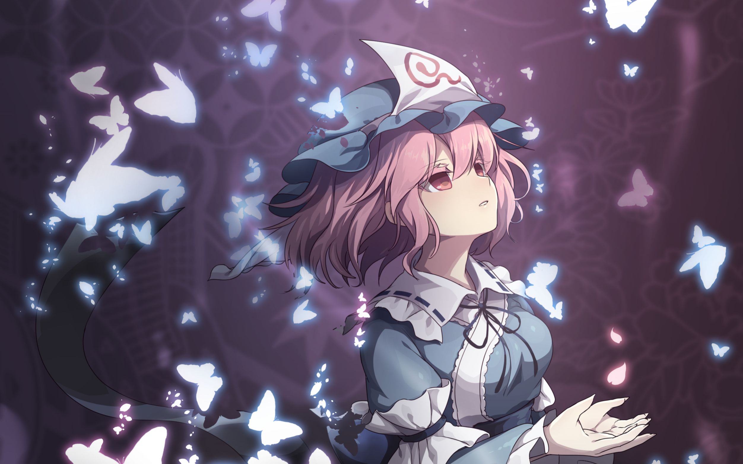 【东方妖妖梦】亲睹几近满开的西行妖之蝶舞,「反魂蝶 -八分咲-」收取