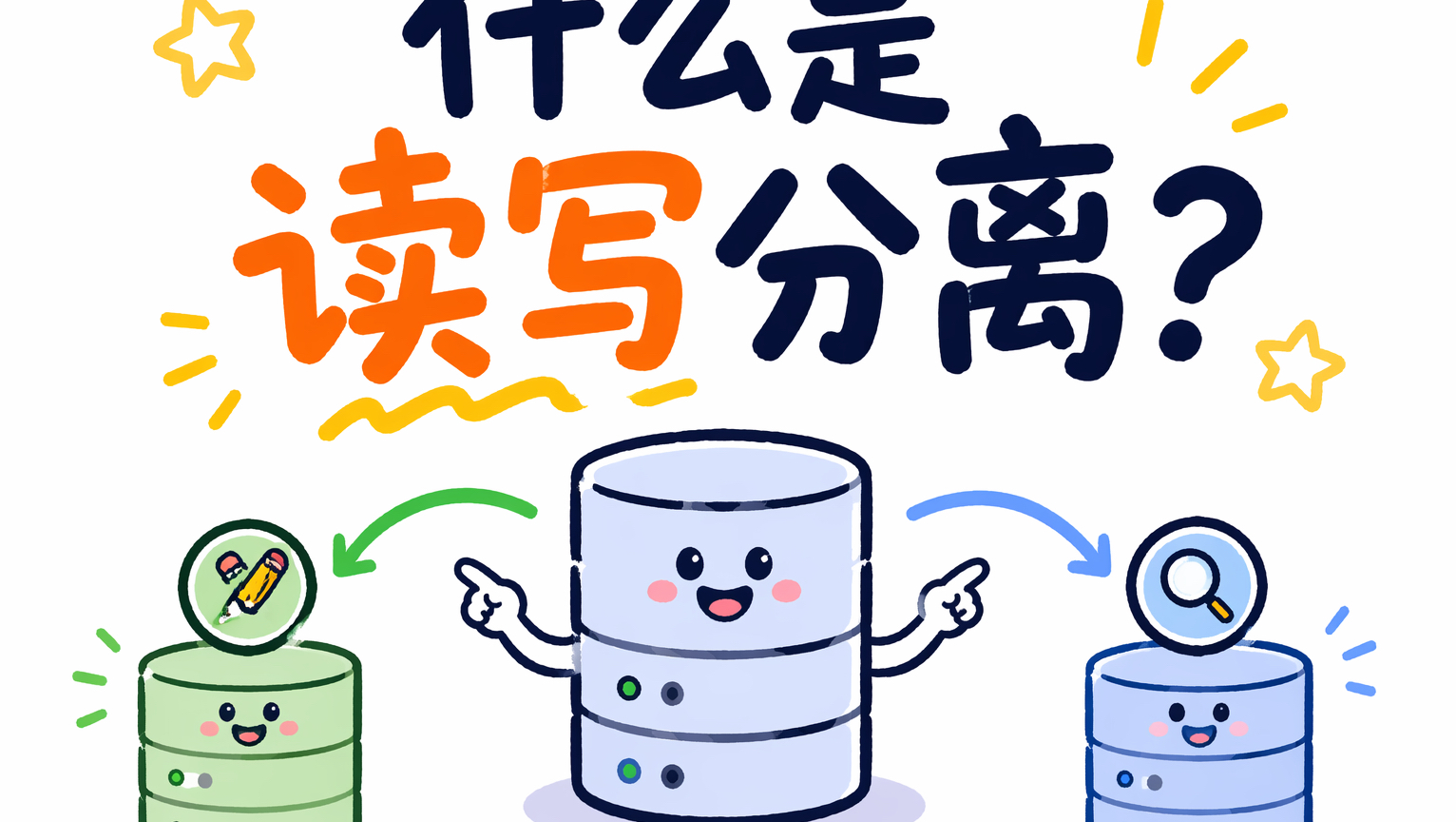 什么是读写分离?为什么查询和修改不能都找一个数据库?