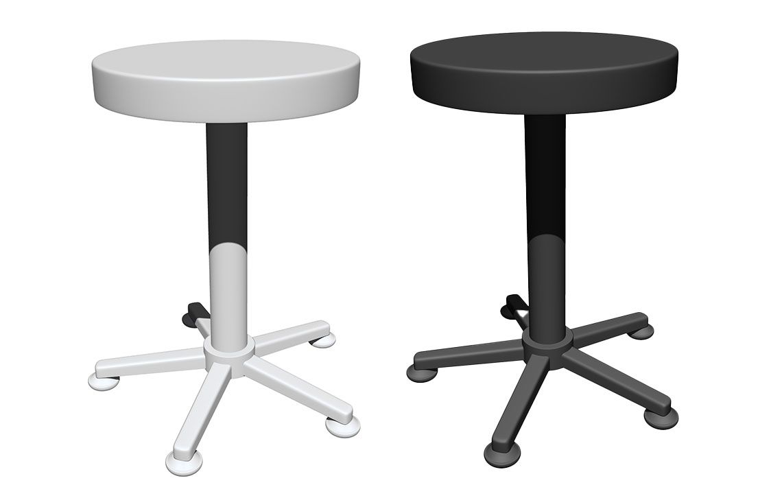 3dmax零基础,新手小案例教学,凳子模型制作