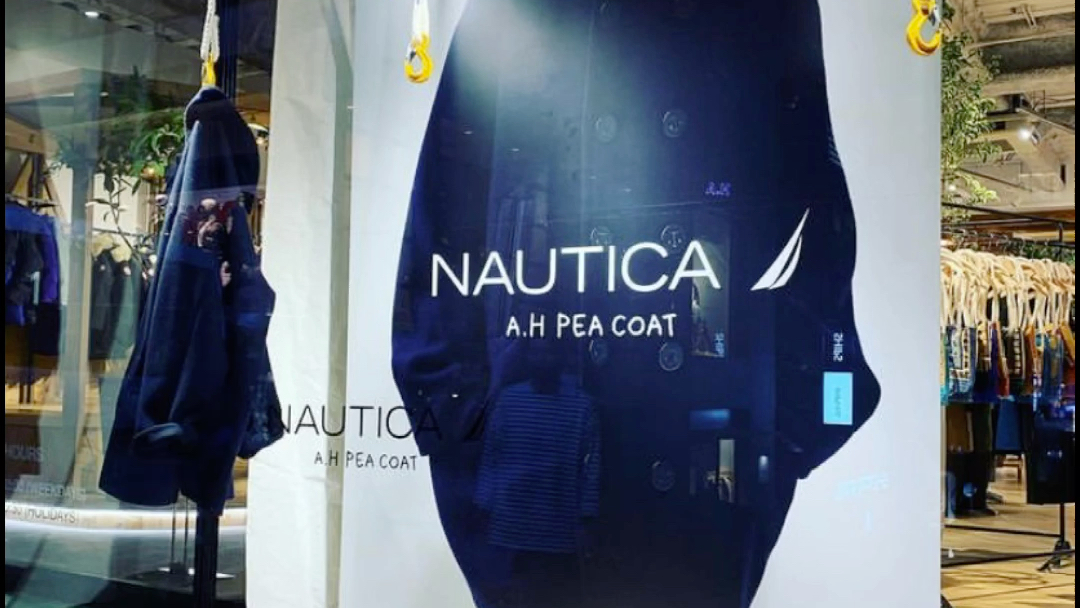 NAUTICA & 长谷川 监制 双排扣 毛呢海军大衣 LOOKS 航海细节元素 很到位哔哩哔哩bilibili