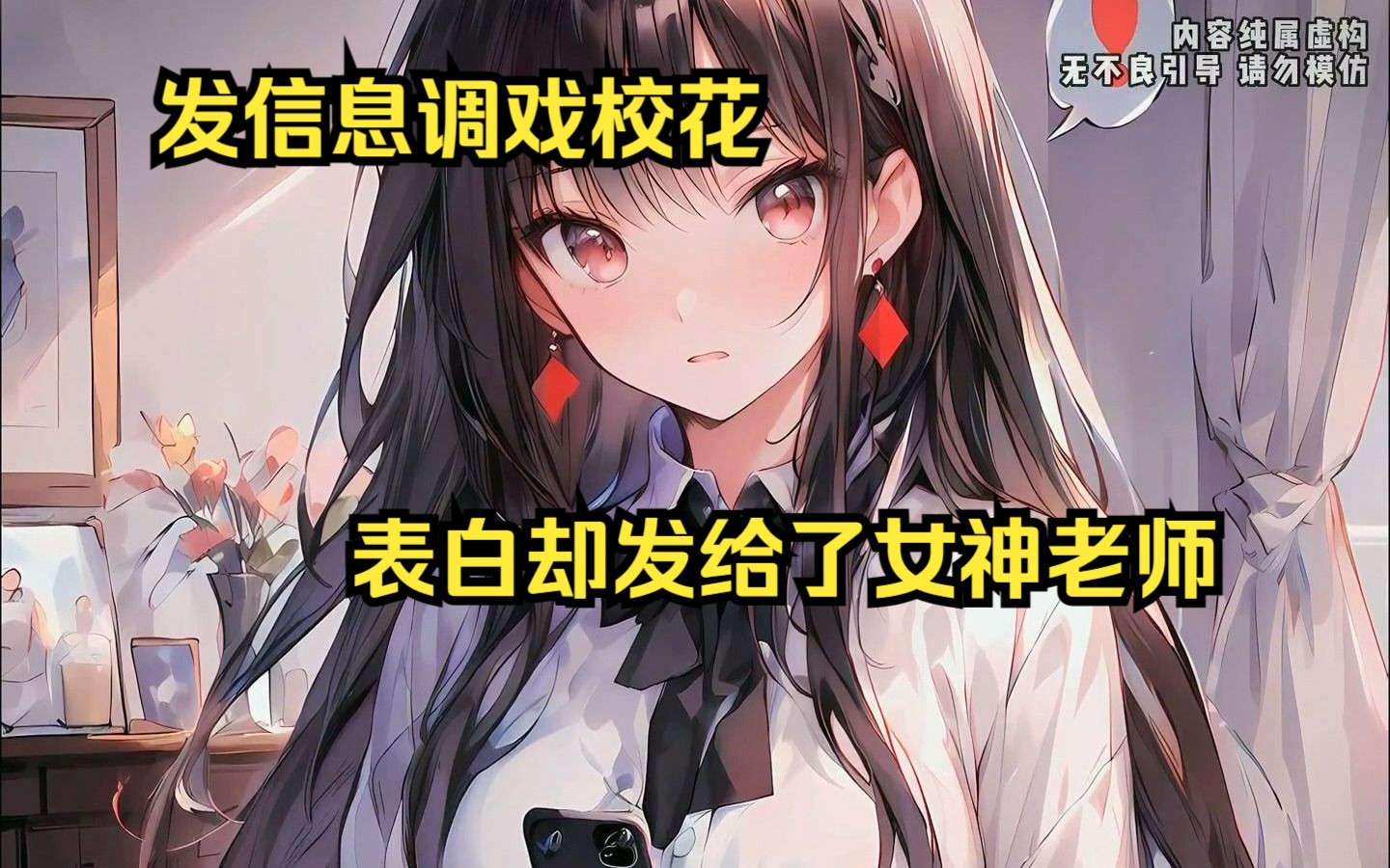 [图]《樱花老师》发信息调戏校花表白却发给了女神老师