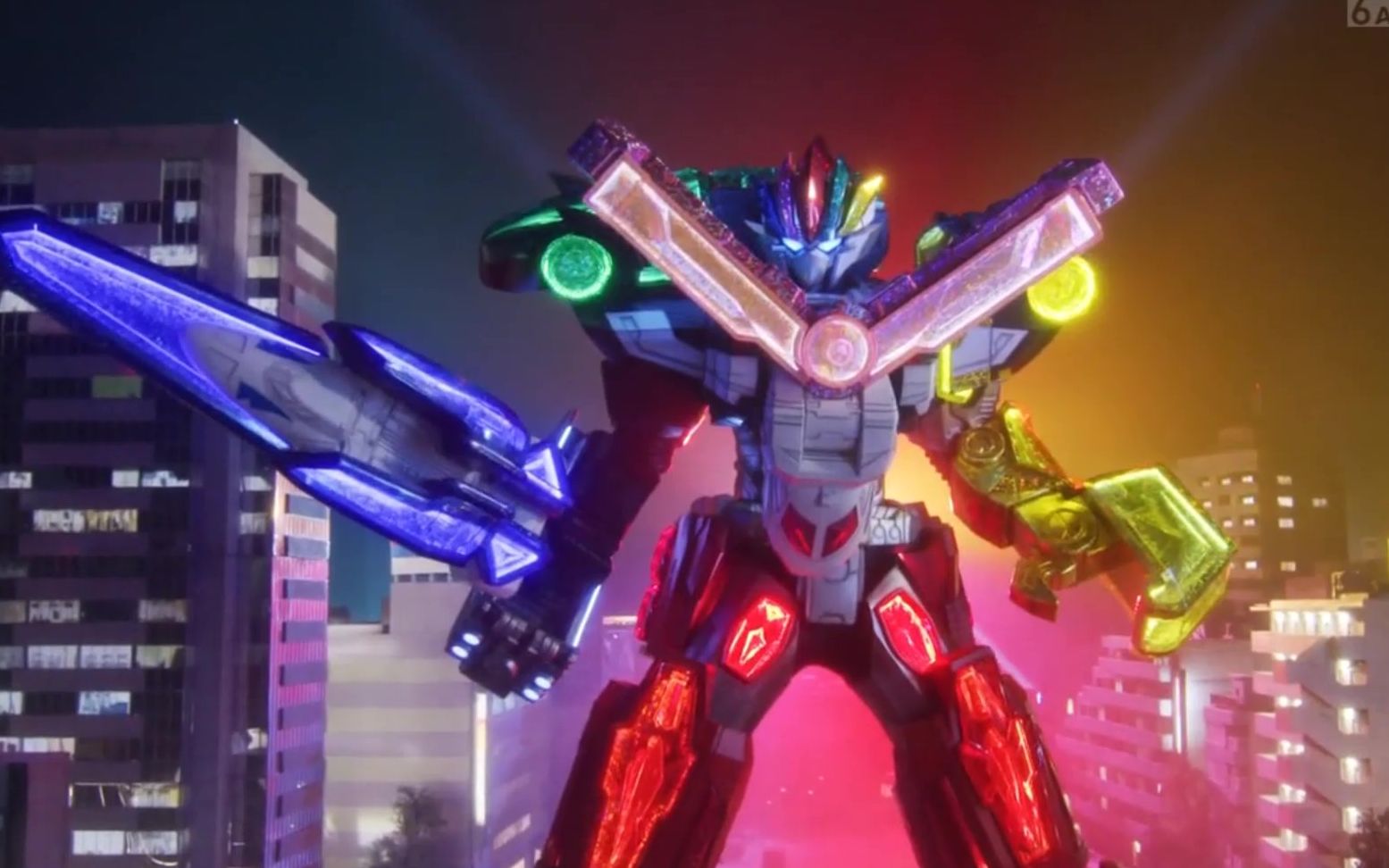 魔进战队煌辉神初登场