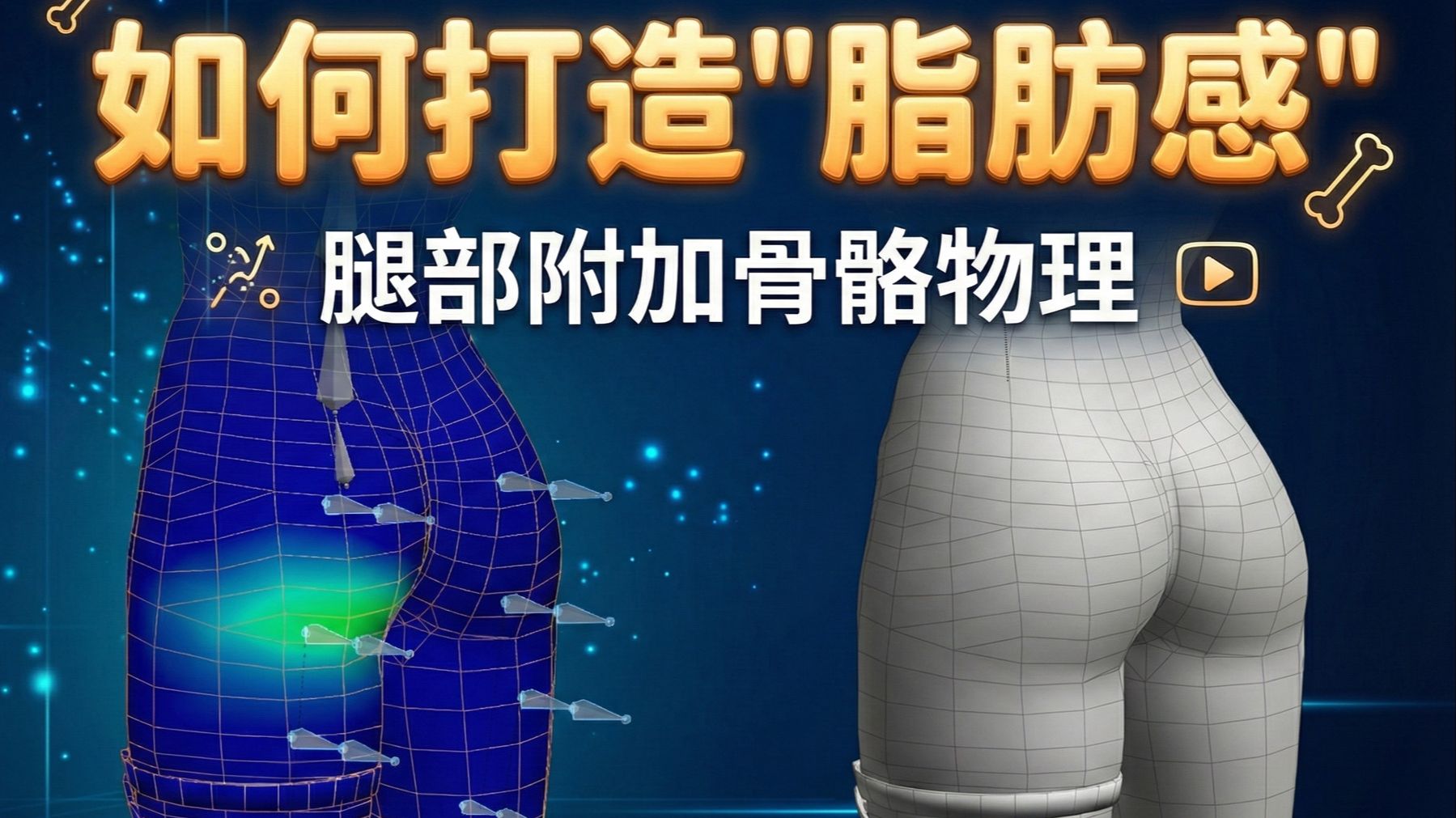 3D建模的【脂肪感】