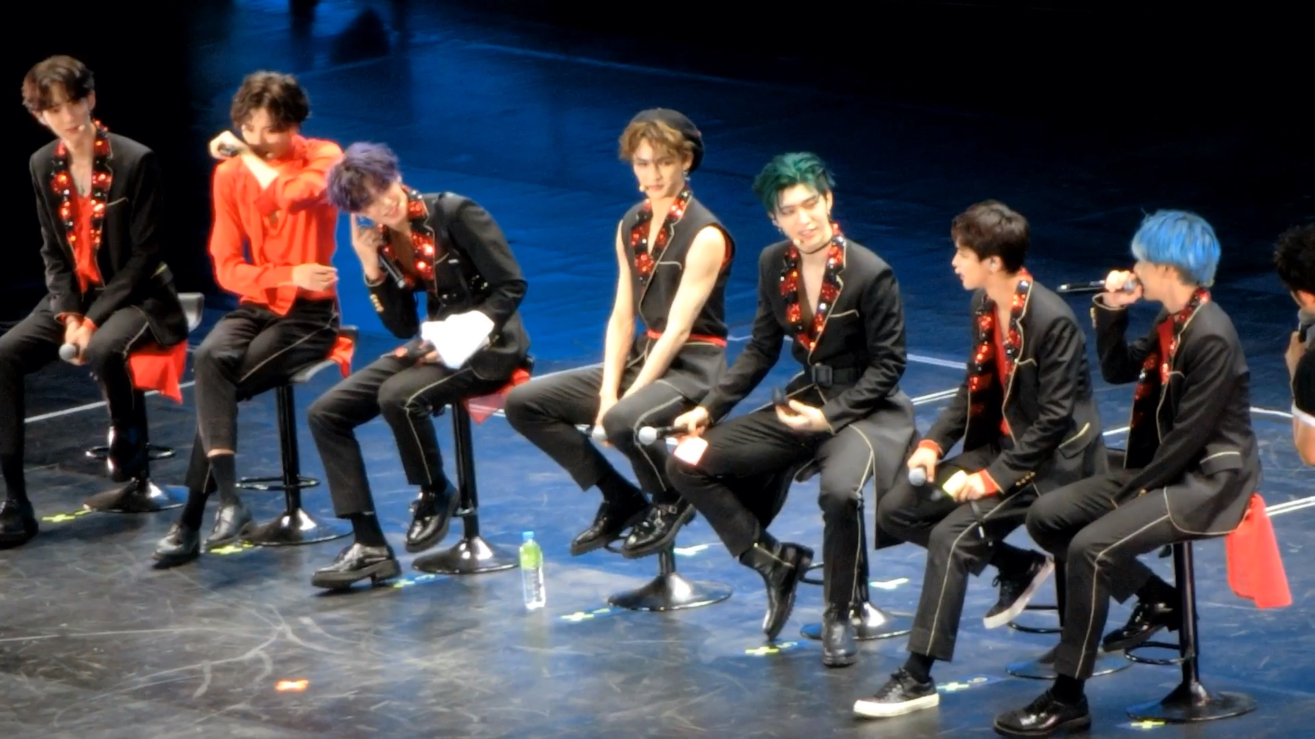 2018乐华七子nex7粉丝见面会广州场之互夸环节