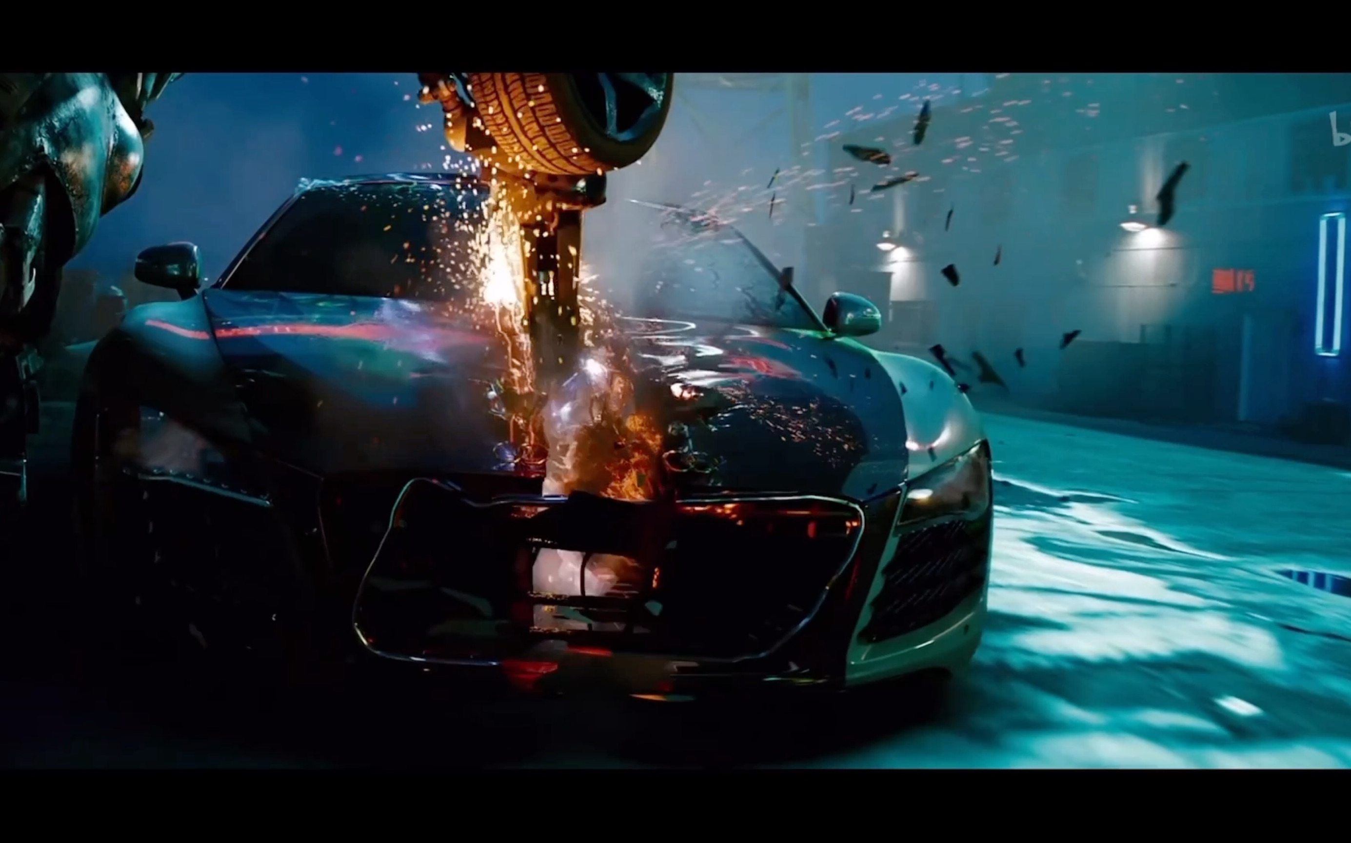 《变形金刚2》1080p 名场面秦天柱霸天虎汽车人混剪  2分钟超燃!