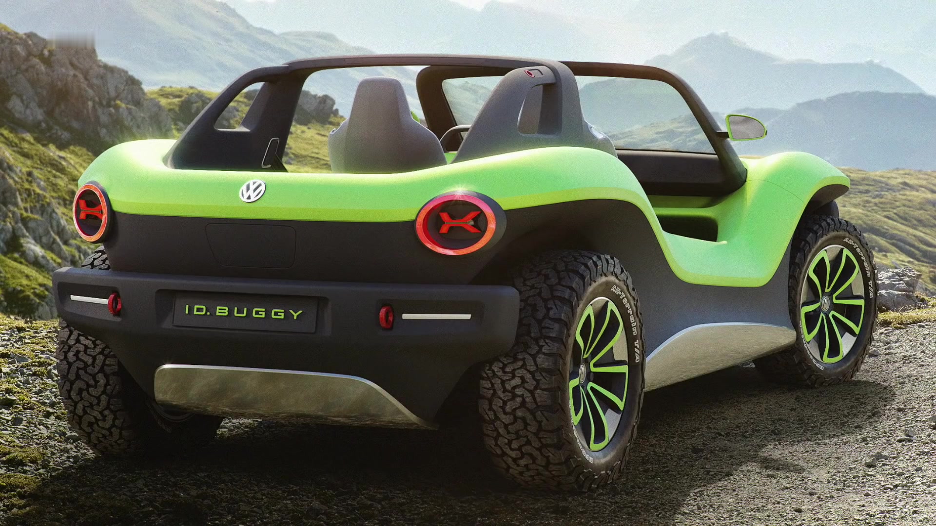 大众概念车buggy up,超有趣的沙漠赛车,网友:像玩具_哔哩哔哩_bili