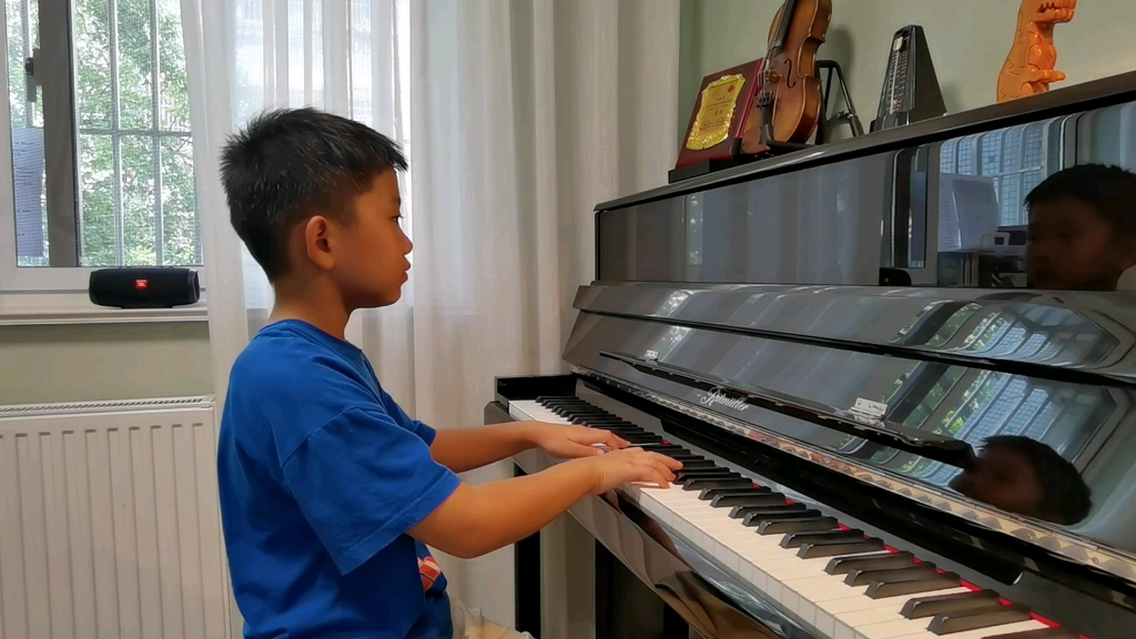 音阶爬音练习曲盼红军欢乐的农夫