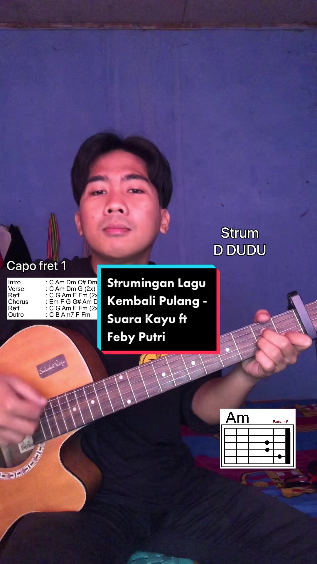 Strumingan Lagu Kembali Pulang Suara Kayu ft Feby Putri Kalau ini versi lebih哔哩哔哩bilibili