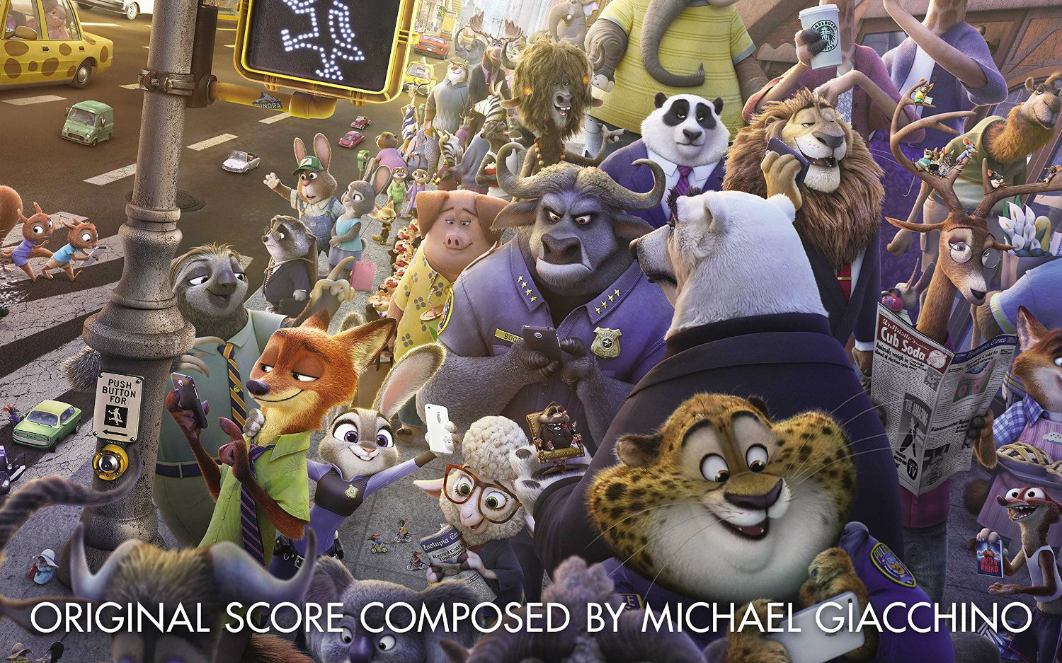 [图]「Zootopia 疯狂动物城」OST原声集/音乐：Michael Giacchino