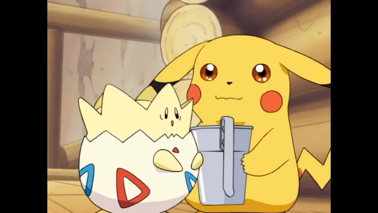 皮卡丘和波可比也太可爱了