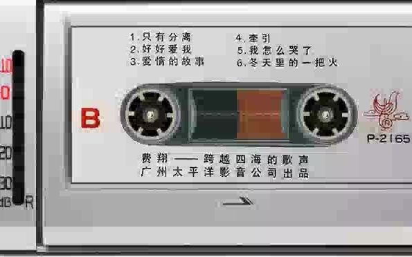 [图]1986年老磁带~《费翔-跨越四海的歌声》B面