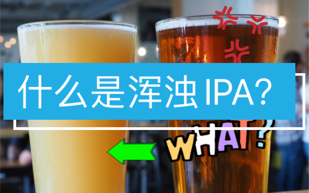 【啤酒篇】什么是浑浊IPA?哔哩哔哩bilibili