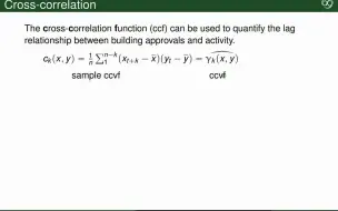 Download Video: 北美财险精算师考试MAS I时间序列第四集E1.4 Cross-Correlation相互相关性