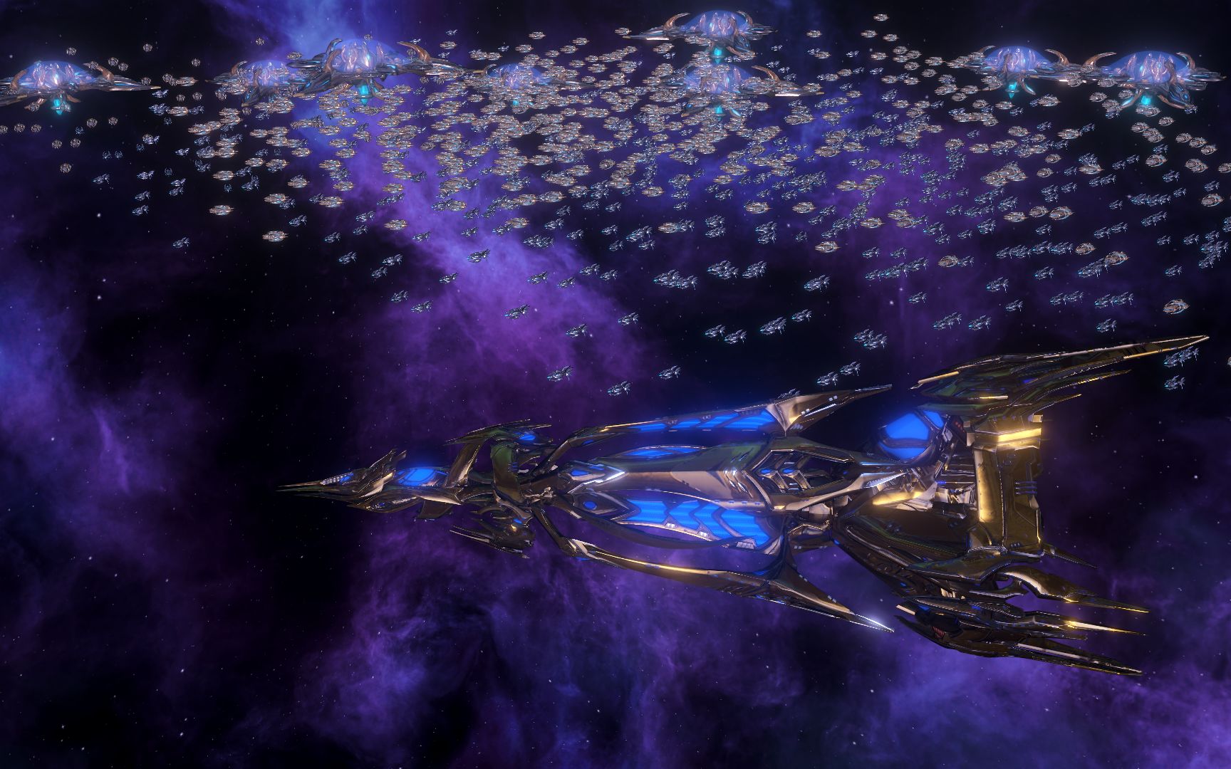 目标虫族,黄金舰队——出征!(stellaris)