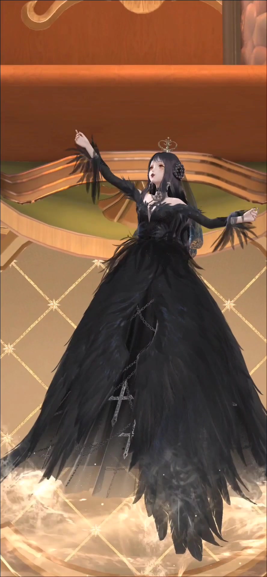 【闪耀暖暖】双周年庆裙子_手机游戏热门视频