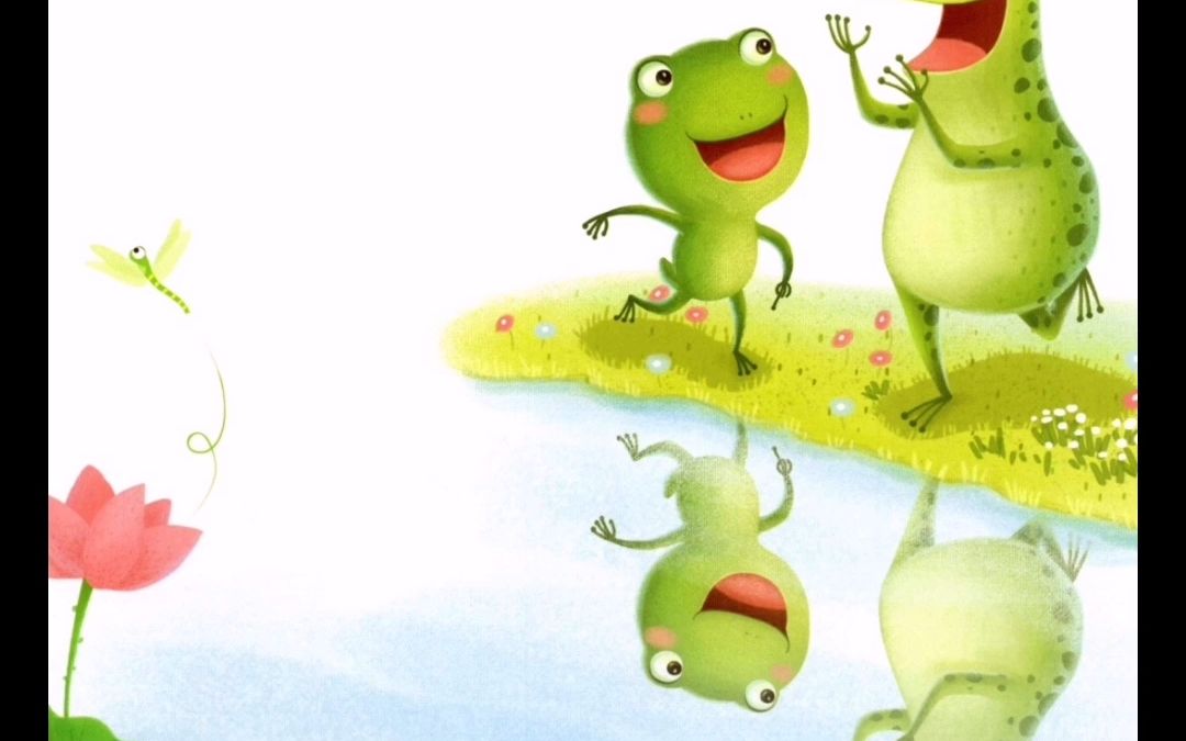 [图]（英文绘本）the frog family